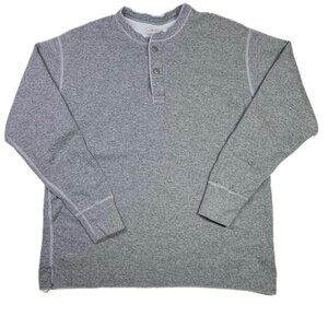 L.L.Bean Size XL Reg Traditional Fit Men's Two-Layer River Driver's Shirt Grey